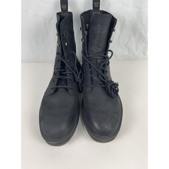 Sorel Men’s Hi-Line Lace Boots Upper Leather BLACK Size 11 Model NM 4804-010 - Picture 5 of 7